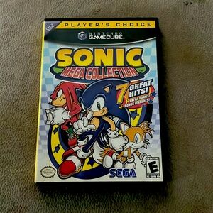 Nintendo GameCube sonic mega collection game